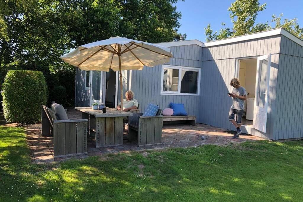 Vakantiehuis De Schelp Op Rustig Park Noordwijk Eksteriør billede